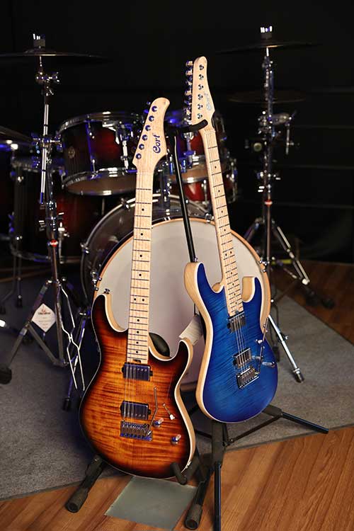 Cort G290 Fat Bbb Hh Trem Mn - Blue Burst - Guitarra eléctrica con forma de str. - Variation 5