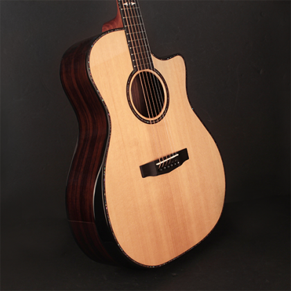 Cort Ga-pf Bevel Grand Auditorium Epicea Pau Ferro Ova - Natural - Guitarra electro acustica - Variation 1