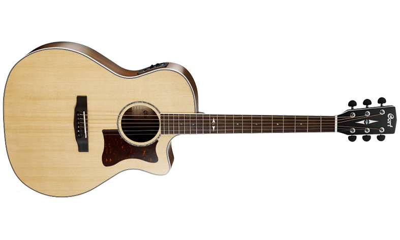 Cort Ga5f-md Nat Grand Regal Auditorium Cw Epicea Palissandre 2016 - Natural - Guitarra electro acustica - Variation 1