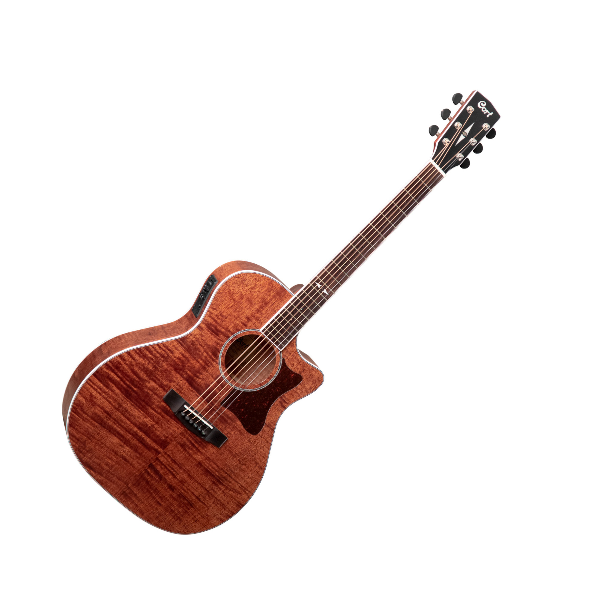Cort Ga5ffmhop Electro Acajou - Natural - Guitarra folk - Variation 1