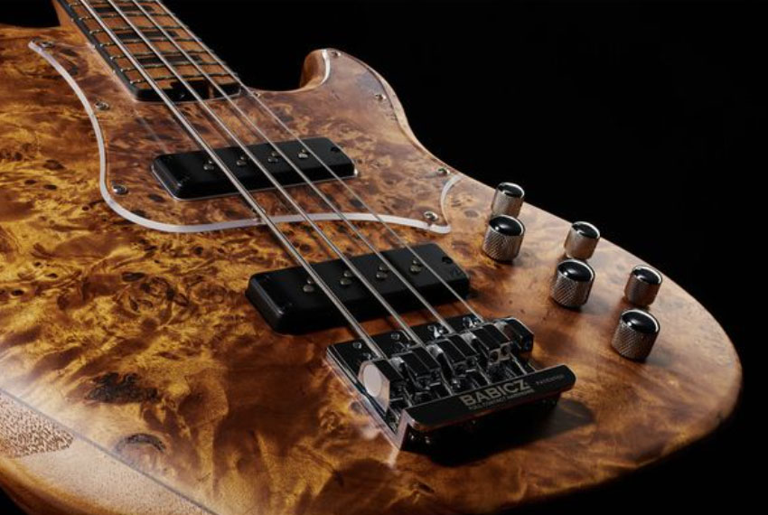 Cort Gb Modern 4 Active Mn - Open Pore Vintage Natural - Bajo eléctrico de cuerpo sólido - Variation 3