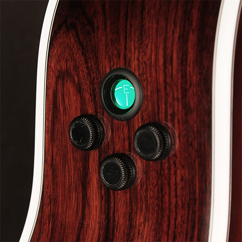 Cort Gold A8 Grand Auditorium Cw Epicea Pau Ferro Eb - Light Burst - Guitarra electro acustica - Variation 3