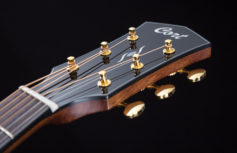 Cort Gold O6 Om Epicea Acajou Rw - Natural - Guitarra acústica & electro - Variation 2