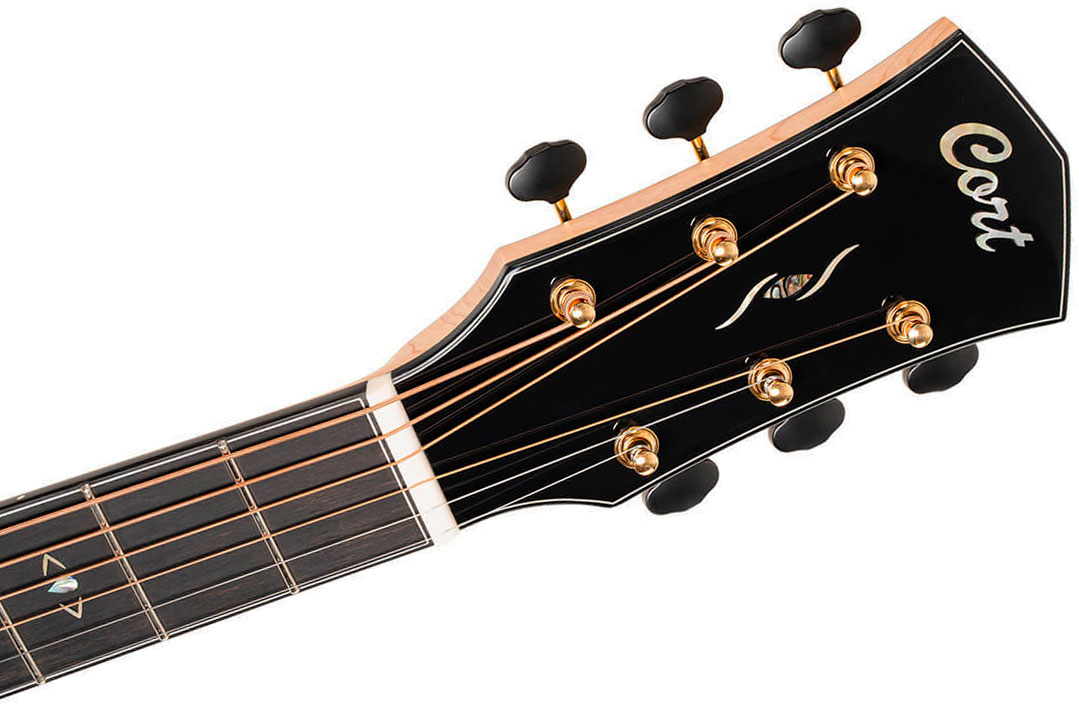 Cort Gold Passion Grand Concert Epicea Erable Eb - Natural - Guitarra folk - Variation 8
