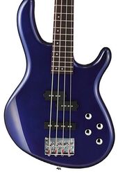 Bajo eléctrico de cuerpo sólido Cort Action Bass Plus BM - Blue metallic