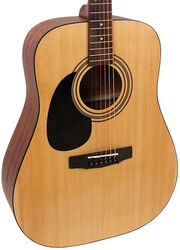 Guitarra folk para zurdos Cort AD810 Left-Handed - Natural open pore