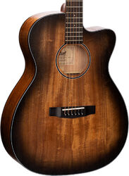 Guitarra folk Cort Core-OC Mahogany - Open pore black burst