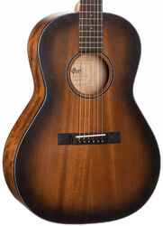 Guitarra folk Cort Core-PE Mahogany - Open pore black burst