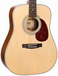 Guitarra folk Cort Earth70 FMH - Natural open pore