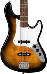 Bajo eléctrico de cuerpo sólido Cort GB24JJ - 2 tone sunburst