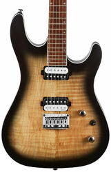 Guitarra eléctrica con forma de str. Cort KX300 - Open pore raw burst