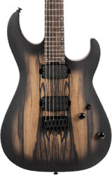 Guitarra electrica metalica Cort KX500 Pale Moon - Natural black burst matte