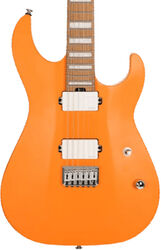 Guitarra eléctrica con forma de str. Cort KX600 Infinite - Orange Crush Satin
