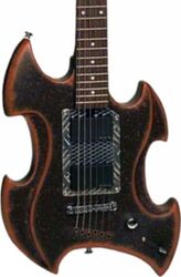 Guitarra electrica metalica Cort Moscato 2 Ltd - Dark brown