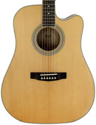 Guitarra folk Cort Pure-DCF Dreadnought - Natural satin