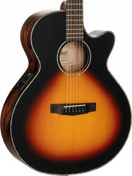 Guitarra folk Cort SFX-E - 3 tone satin sunburst