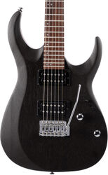 Guitarra eléctrica con forma de str. Cort X100 - Open pore black
