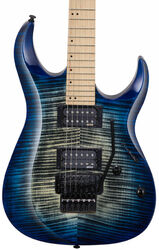 Guitarra eléctrica con forma de str. Cort X300 - Blue burst