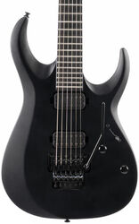Guitarra eléctrica con forma de str. Cort X500 Menace - Black satin