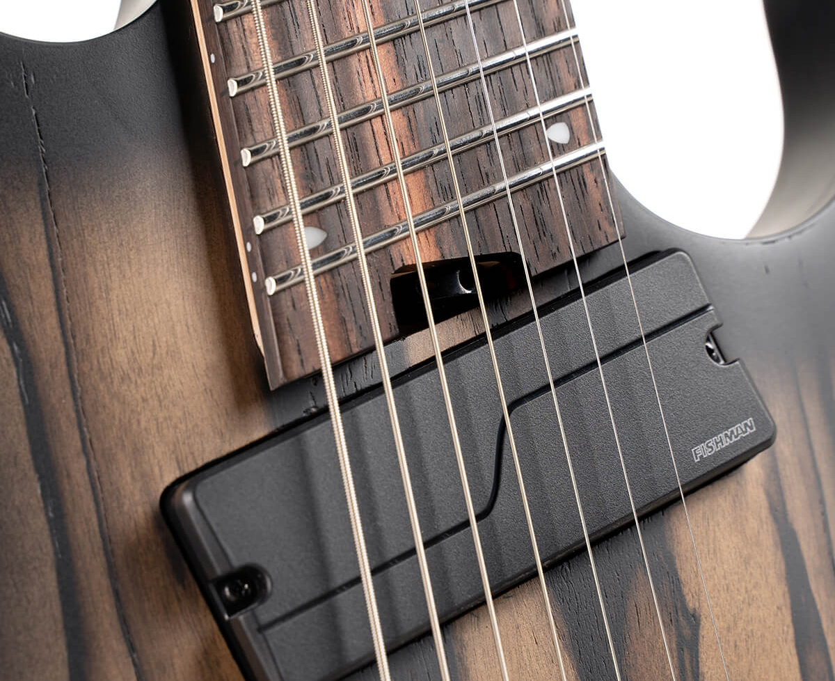 Cort Kx507ms Multiscale 7c 2h Fishman Fluence Ht Eb - Natural Black Burst - Multi-Scale Guitar - Variation 3