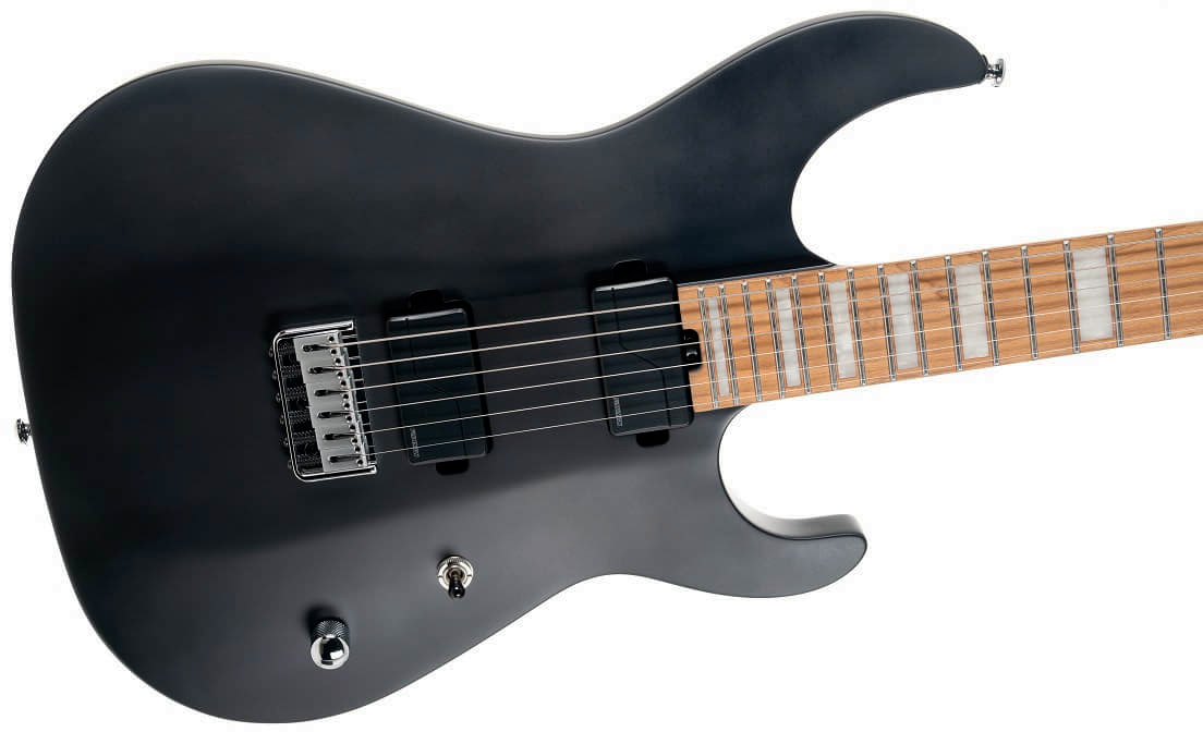Cort Kx600 Infinite 2h Fishman Fluence Ht Mn - Black Satin - Guitarra eléctrica con forma de str. - Variation 2