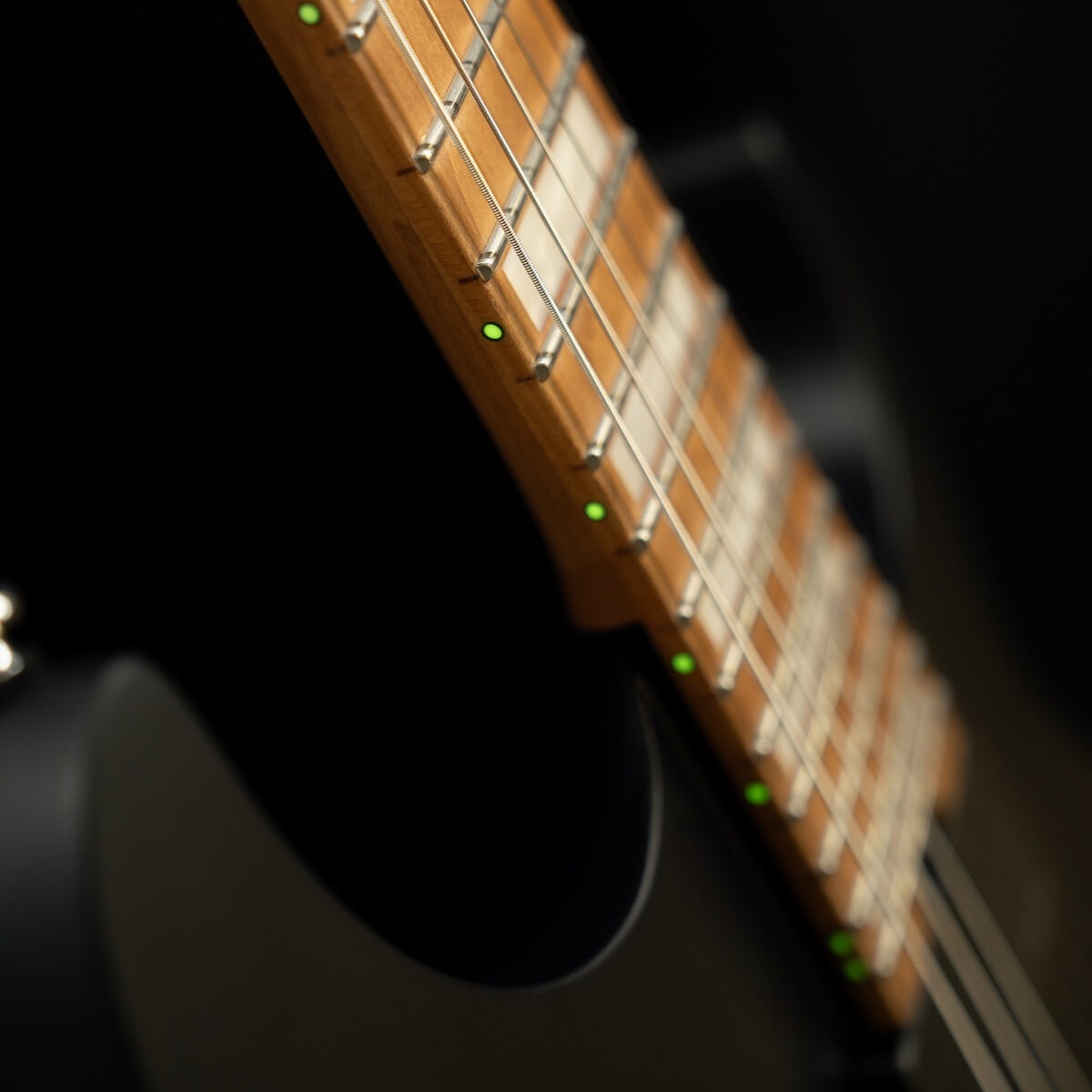 Cort Kx600 Infinite 2h Fishman Fluence Ht Mn - Black Satin - Guitarra eléctrica con forma de str. - Variation 5