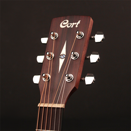 Cort Luce Bevel Cut Epicea Acajou Ova - Natural Open Pore - Guitarra acústica & electro - Variation 4