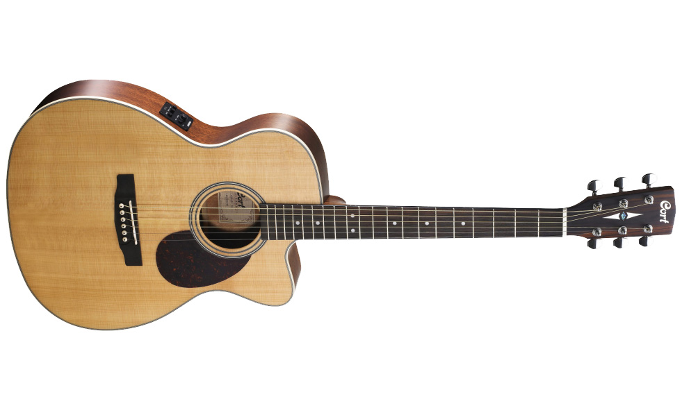 Cort L100-oc Ns Om Orchestra Model Cw Epicea Acajou - Natural Satin - Guitarra electro acustica - Variation 1