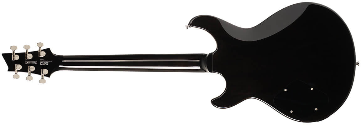 Cort M600 2h Ht Rw - Trans Black Burst - Guitarra eléctrica de doble corte - Variation 1