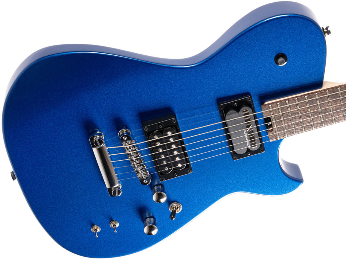 Cort Matthew Bellamy Mbm2 Sustainiac Meta Signature 2h Ht Lau - Meta Blue - Guitarra eléctrica con forma de tel - Variation 3