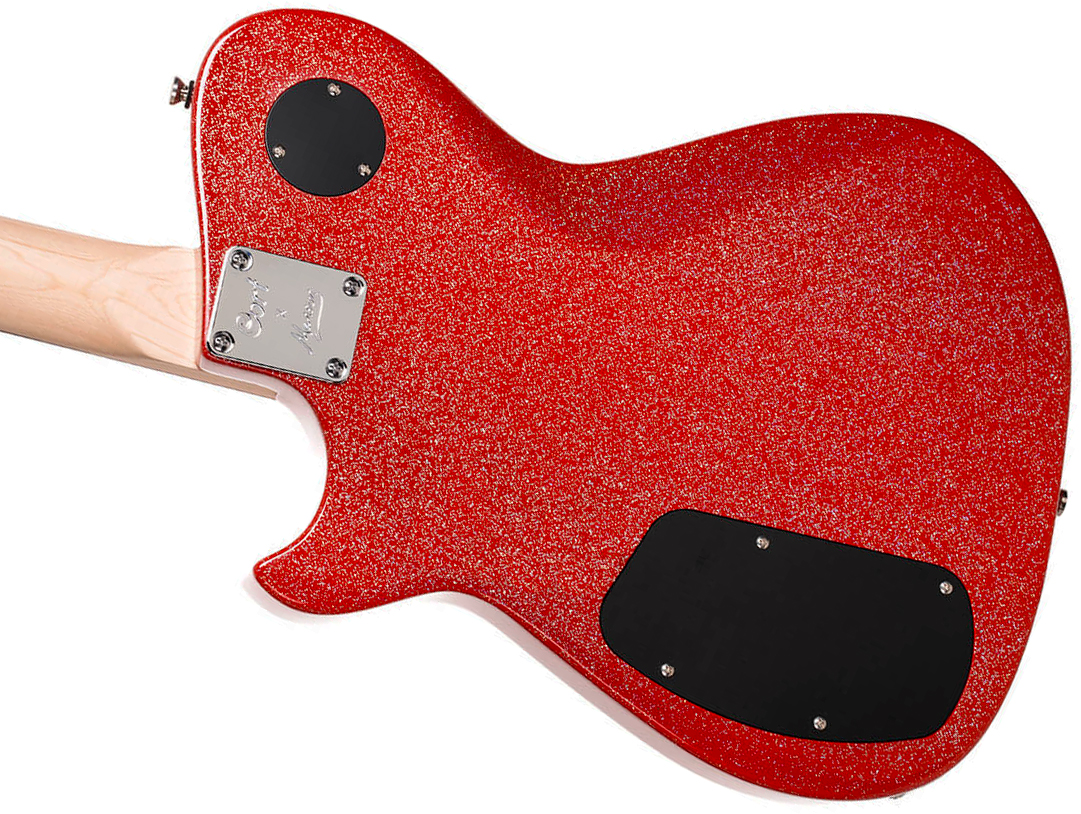 Cort Matthew Bellamy Mbm2h Meta Signature 2h Ht Lau - Red Sparkle - Guitarra eléctrica con forma de tel - Variation 3