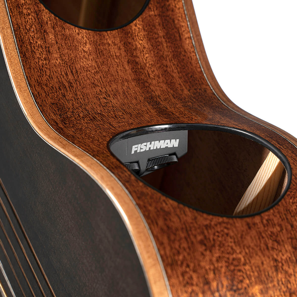 Cort Modern Masterpiece Concert Cw Epicea Acajou Eb - Black - Guitarra folk - Variation 4