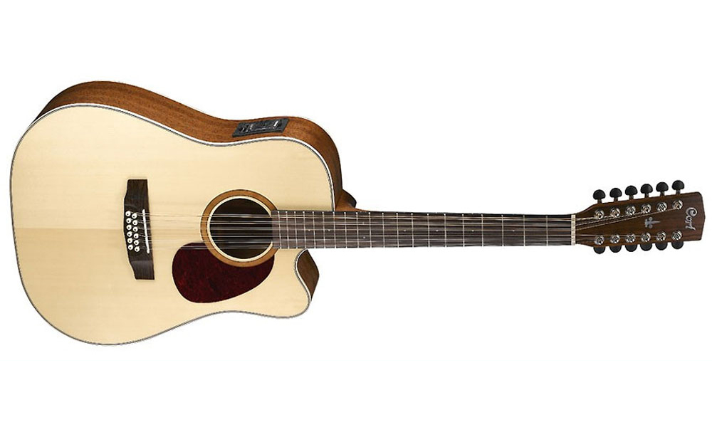 Cort Mr710f12 Dreadnought Cw 12c Epice Acajou Ova - Natural Satin - Guitarra electro acustica - Variation 1