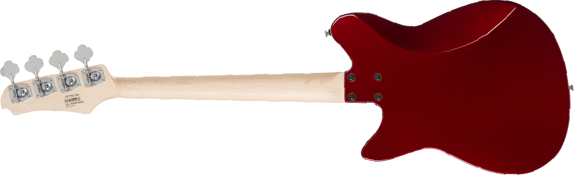 Cort Retro 304 Shsc Rw - Candy Apple Red - Bajo eléctrico de viaje - Variation 1