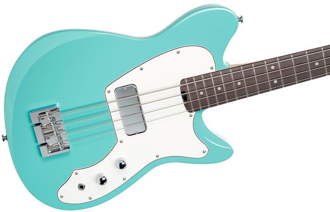 Cort Retro 304 Shsc Rw - Sea Foam Green - Bajo eléctrico de viaje - Variation 2