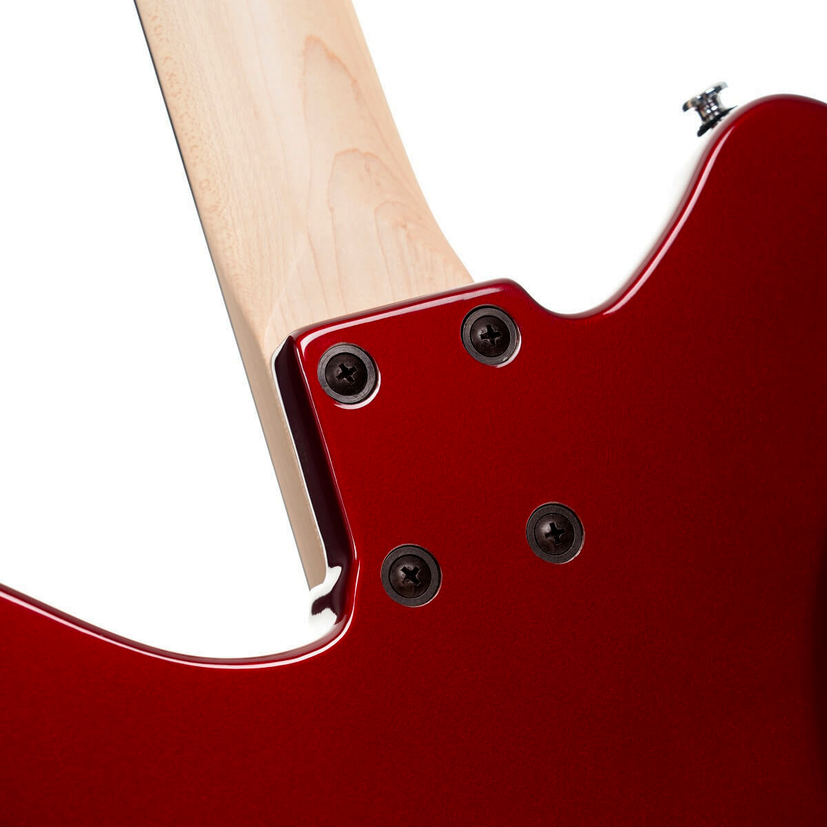 Cort Retro 304 Shsc Rw - Candy Apple Red - Bajo eléctrico de viaje - Variation 4