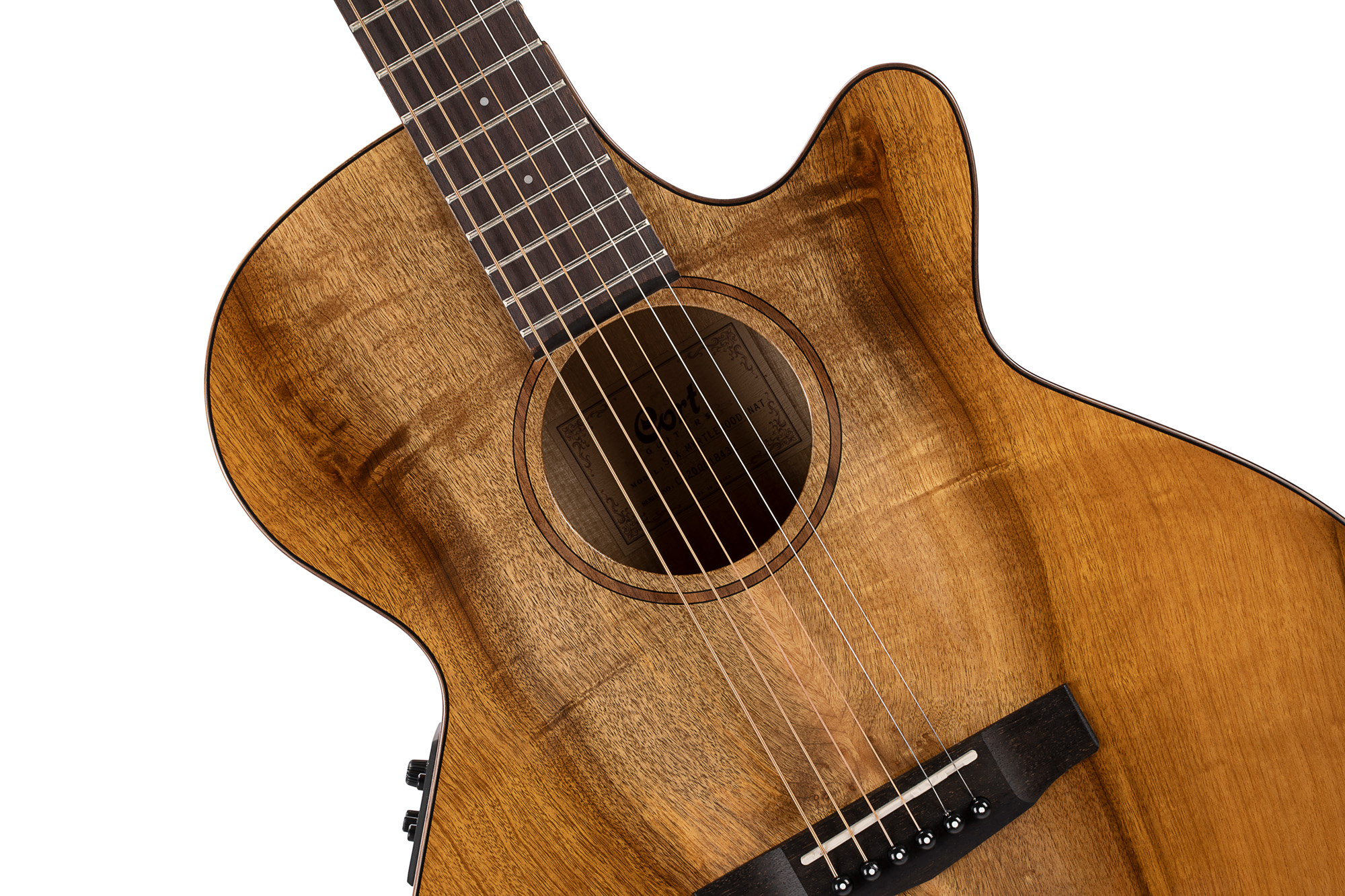 Cort Sfx Fishman Tout Myrtlewood Ov - Natural - Guitarra folk - Variation 1