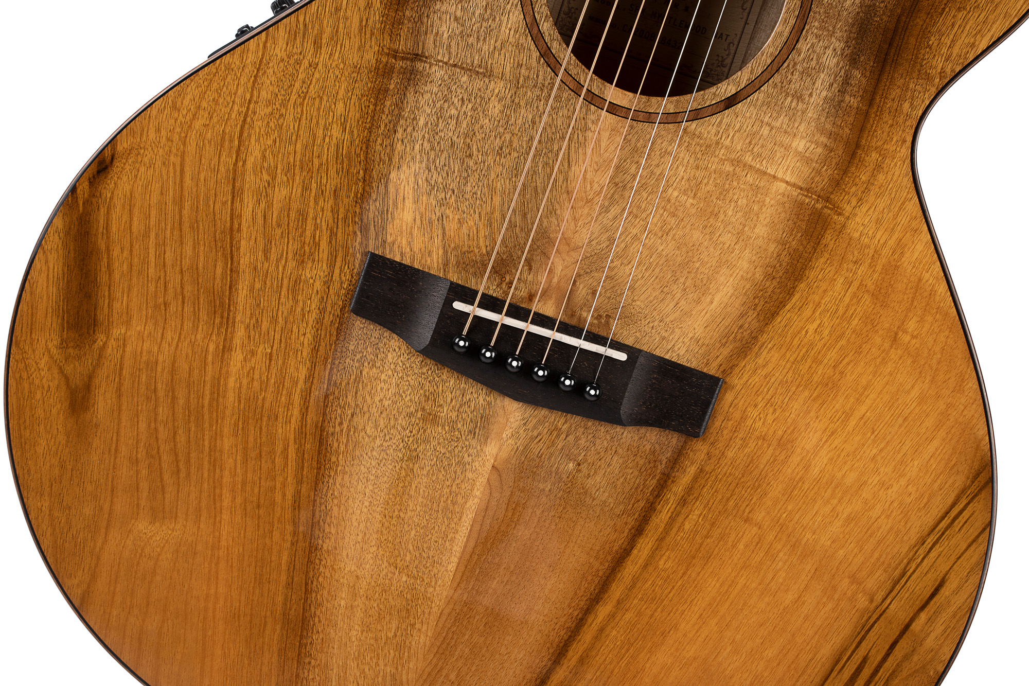 Cort Sfx Fishman Tout Myrtlewood Ov - Natural - Guitarra folk - Variation 4