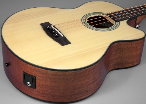 Cort Sjb5f Ns Jumbo Cw Epicea Acajou - Natural Satin - Bajo acústico - Variation 2