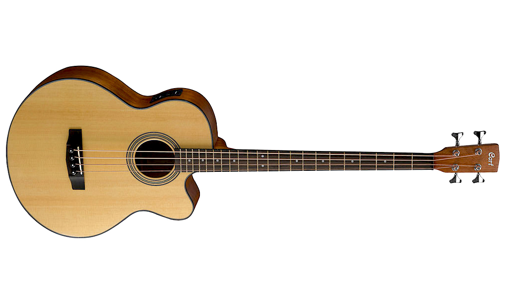 Cort Sjb5f Ns Jumbo Cw Epicea Acajou - Natural Satin - Bajo acústico - Variation 1