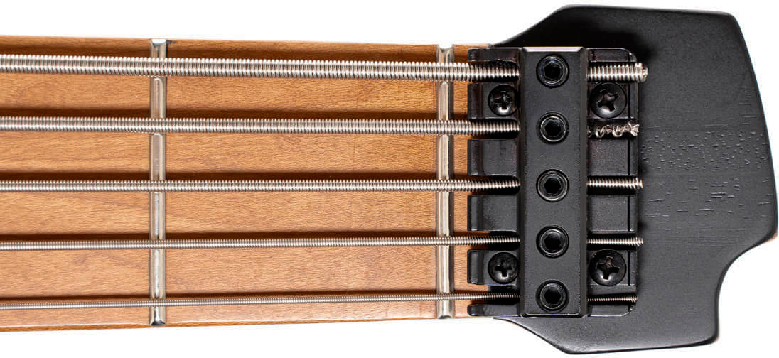 Cort Space 5c Artisan Active Bartolini Mn - Matte Star Dust Green - Bajo eléctrico de cuerpo sólido - Variation 5