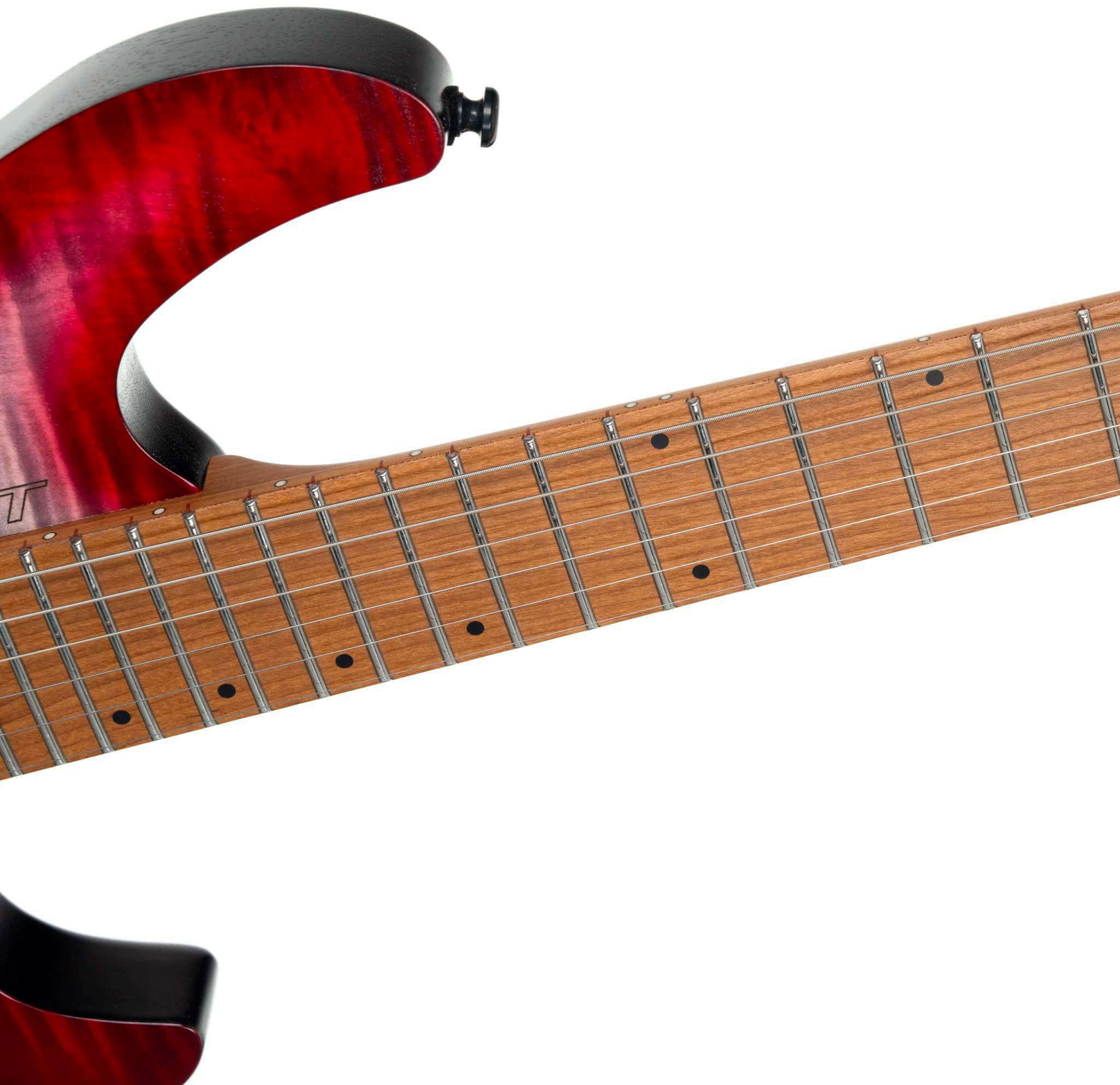 Cort Space G6tr 2h Fr Mn - Gloss Lava - Guitarra eléctrica de viaje - Variation 6
