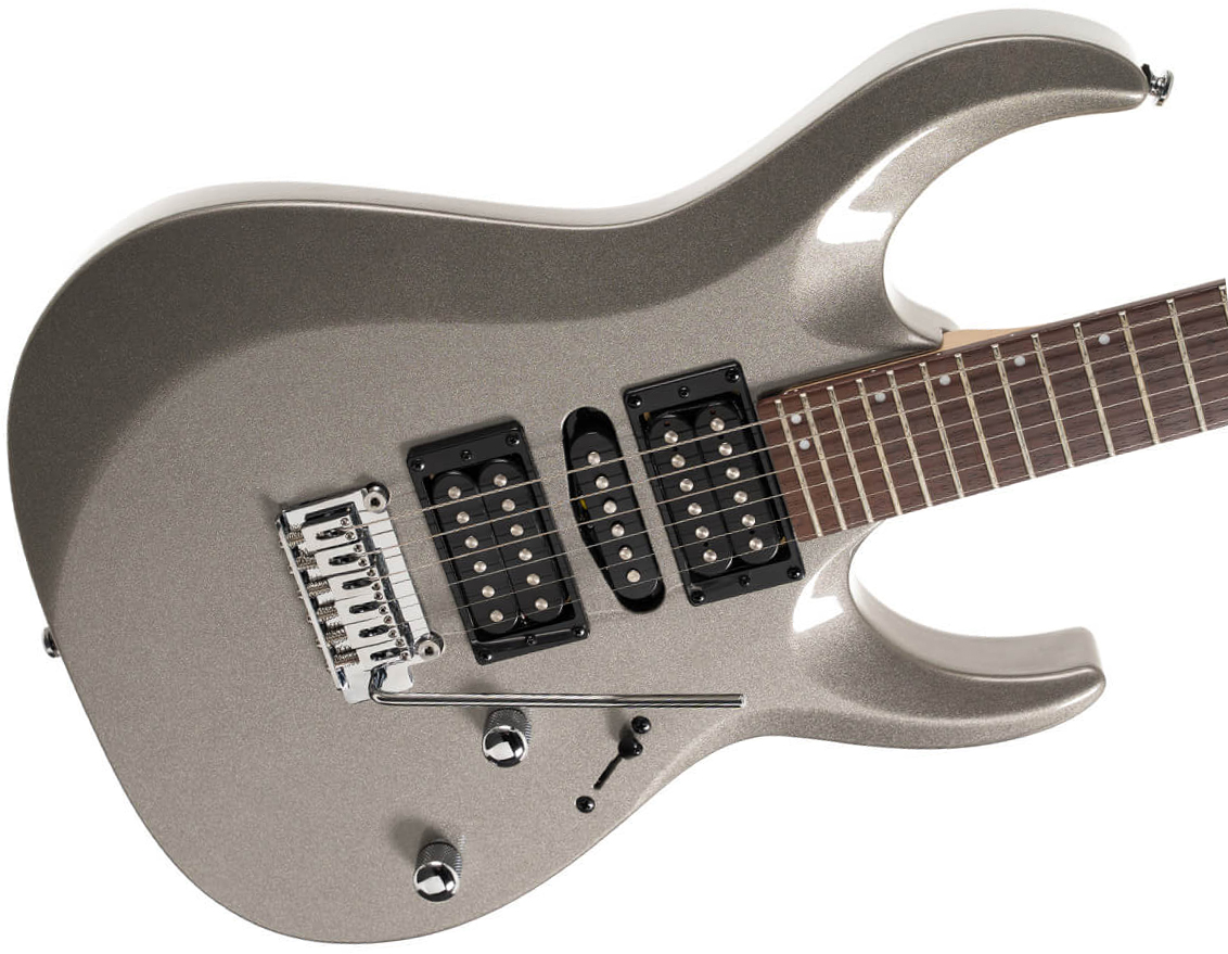 Cort X200 Hsh Trem Jat - Silver - Guitarra eléctrica con forma de str. - Variation 2