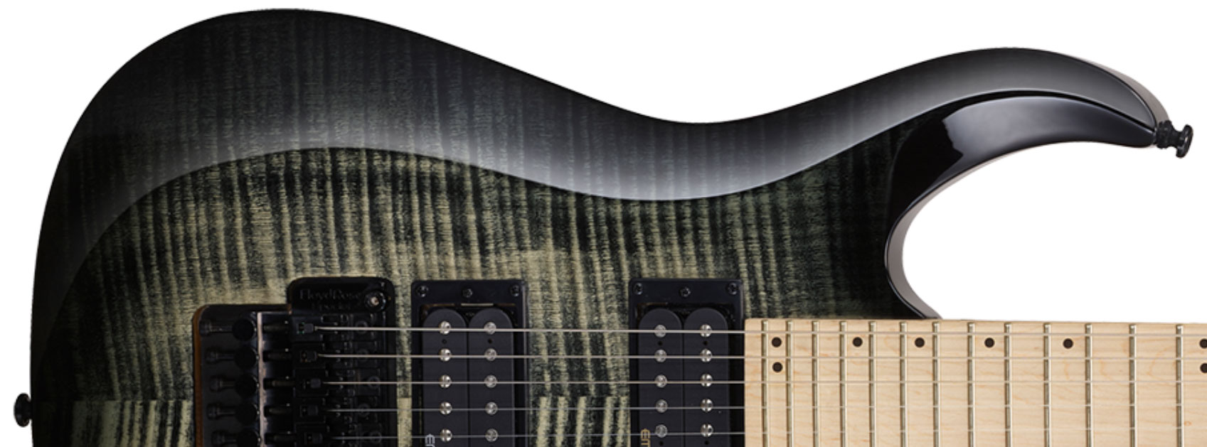 Cort X300 Fr Hh Mn - Grey Burst - Guitarra eléctrica con forma de str. - Variation 1