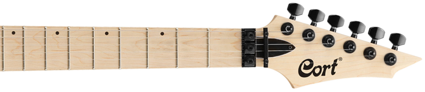 Cort X300 Fr Hh Mn - Blue Burst - Guitarra eléctrica con forma de str. - Variation 2