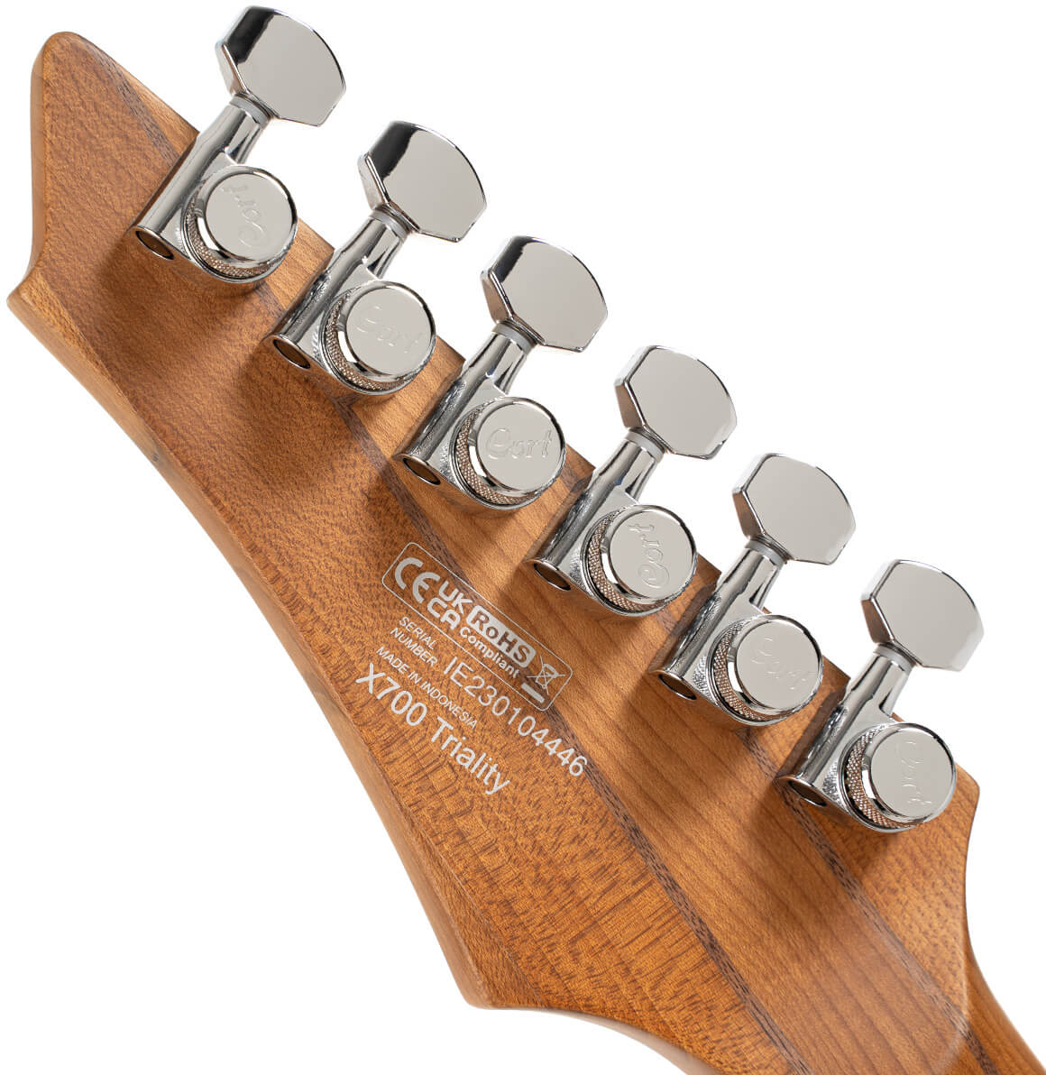 Cort X700 Triality Hss Fishman Fluence Trem Mn - Open Pore Vintage Burst - Guitarra eléctrica con forma de str. - Variation 5