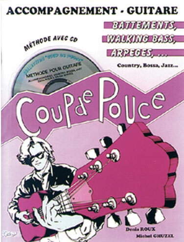 Coup De Pouce Accompagnement Guitare Avec Cd - Librería para guitarra acústica - Main picture