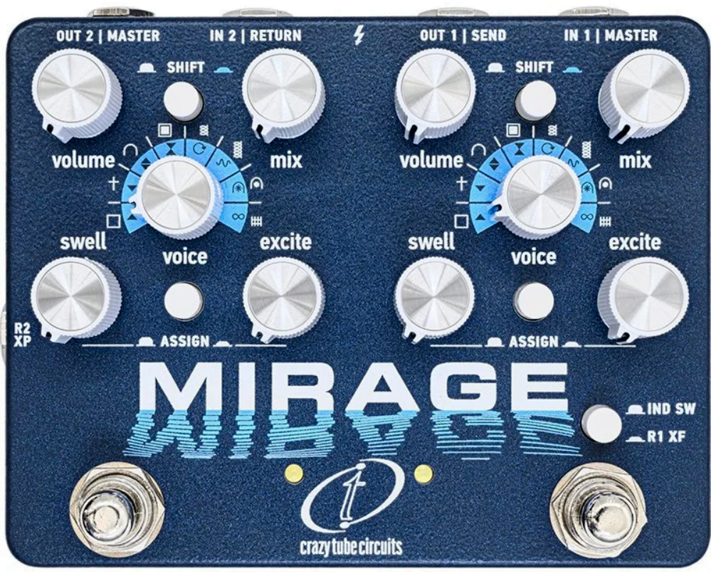 Crazy Tube Circuit Mirage Reverb - Pedal de reverb / delay / eco - Main picture