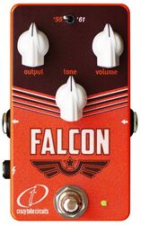 Pedal overdrive / distorsión / fuzz Crazy tube circuit Falcon