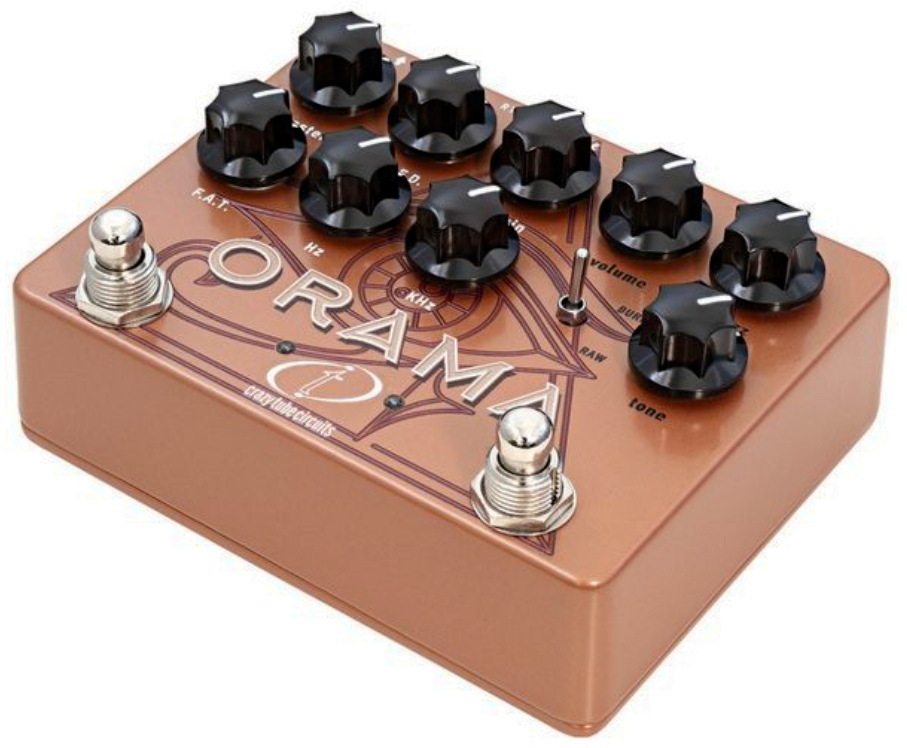 Crazy Tube Circuit Orama Fuzz / Amp-in-box - Pedal overdrive / distorsión / fuzz - Variation 1